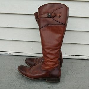 Frye tall boots, brown